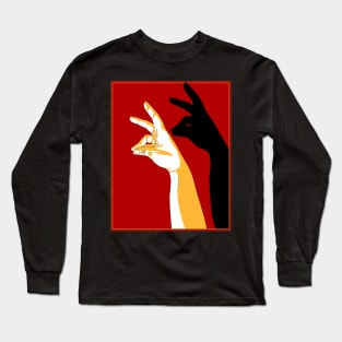 Hand Shadow - Little Rabbit Long Sleeve T-Shirt